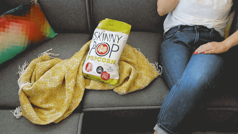 chill eating GIF by SkinnyPop