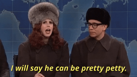 i will say he can be pretty petty fred armisen GIF by Saturday Night Live