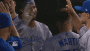 Homer Fives GIF by MLB