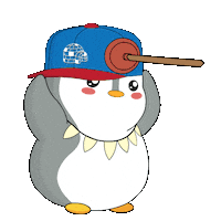 Happy Y M C A Sticker by Pudgy Penguins