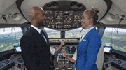 High Five Royal Dutch Airlines GIF by KLM