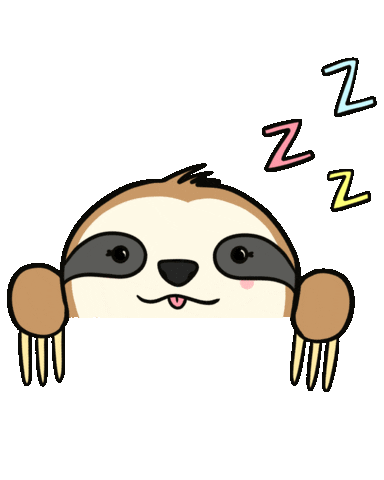 Sleepy Coffee Sticker