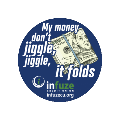 InfuzeCU money cash finance bank Sticker