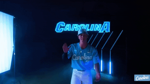 North Carolina Baseball GIF by UNC Tar Heels