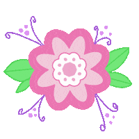 Flower Blossom Sticker by Mamamal3