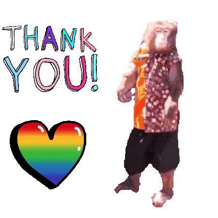 Fun Thank You Sticker