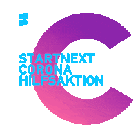 Support Corona Sticker by startnext