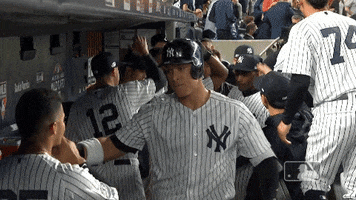 aaron judge yankswildcardstory GIF by MLB