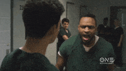 tvonetv fight bye punch shade GIF