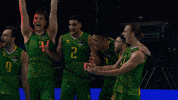 Group Hug Win GIF by Volleyball World
