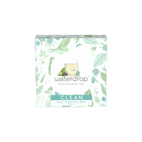 waterdropofficial water relax glow clean Sticker