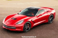 rouge corvette GIF
