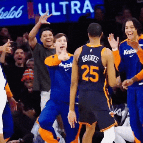 New York Knicks Celebration GIF