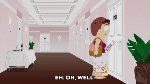 hotel room GIF by South Park 