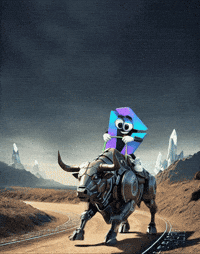 To The Moon Crypto GIF by IDX Solana