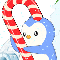 Santa Claus Christmas Sticker by Pudgy Penguins
