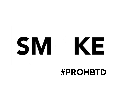 Smoke Smoking Sticker by PRØHBTD