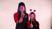 Excited Team Usa GIF by U.S. Figure Skating
