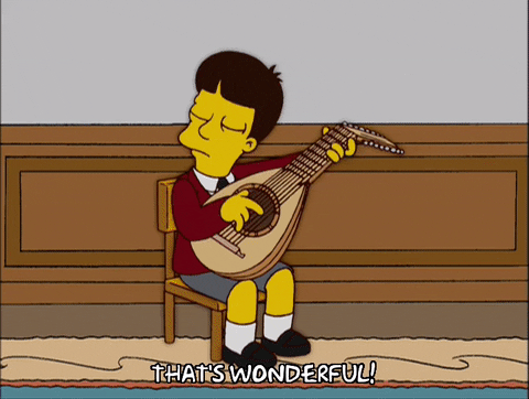 Playing Episode 15 GIF by The Simpsons