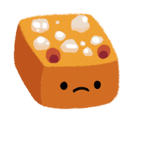 angry what the Sticker by pikaole