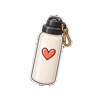 Water Bottle Fitness Sticker