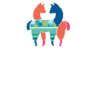 Atlanta Llama Sticker by Your Alpaca Cottage
