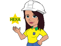 Copa Do Mundo Brazil Sticker by WAT Acessibilidade