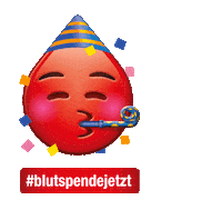 Party Love Sticker by DRK Blutspendedienst West