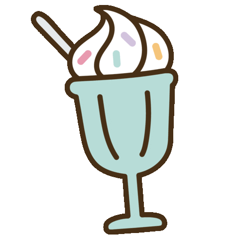 Hungry Ice Cream Sticker by Pusheen
