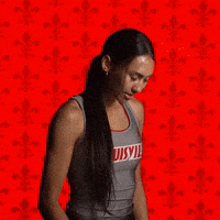 Track Field Go Cards GIF by Louisville Cardinals