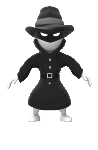 Crime Thief Sticker