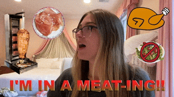 im in a meating weirdify
