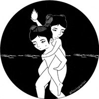 fire love GIF by Lucía Parias