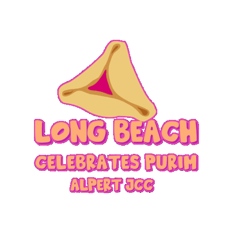 alpertjcc esther long beach purim happy purim Sticker