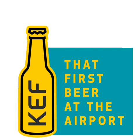 beer travel Sticker by Isavia