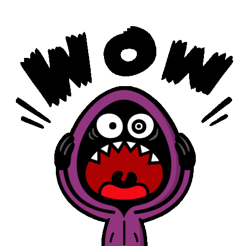 Excited Good Night Sticker by Naeleck