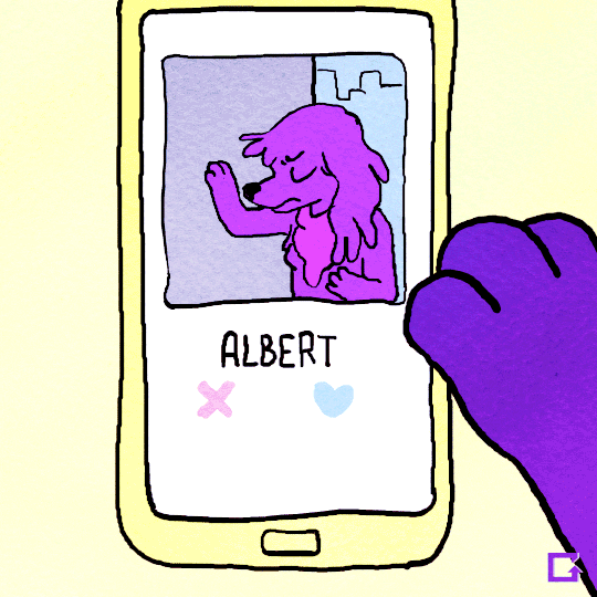 App Dating GIF by Animation Domination High-Def