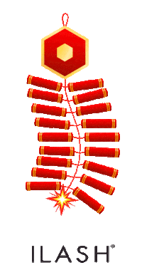 Gongxifacai Firecracker Sticker by ILASHMY