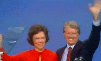 Waving Jimmy Carter GIF by GIPHY News