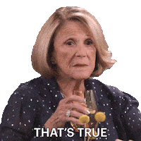 Linda Lavin Thats True Sticker by HULU