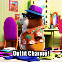 Getreadywithme Outfit Change GIF by Guinea Gambino