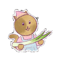 Climatecitizen cat food cook climate Sticker