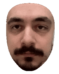 Man Face What Sticker by Salih Kizilkaya