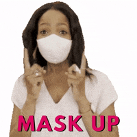 Wear A Mask GIF by 3 Parks Wine