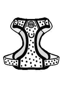 Dog Harness Sticker by Pawsome Paws Boutique