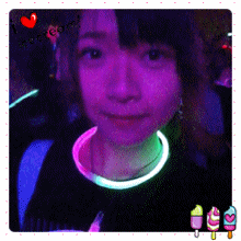 neon lights GIF