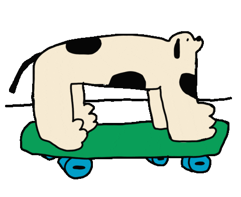 Skate Coming Sticker by Ece