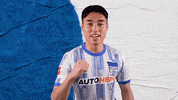 South Korea Football GIF by Hertha BSC