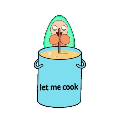 Chef Cooking Sticker by Fatman