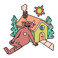 travel smile Sticker by joelkirschenbaum